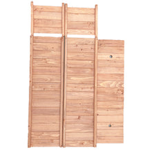 Load image into Gallery viewer, 15-inch Latte Wooden Planter
